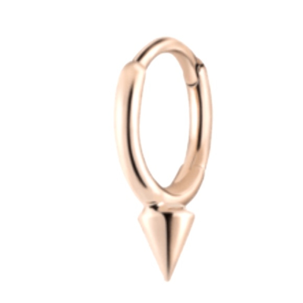 Maria Tash Single Spike Rose Gold 6.5MM Huggie